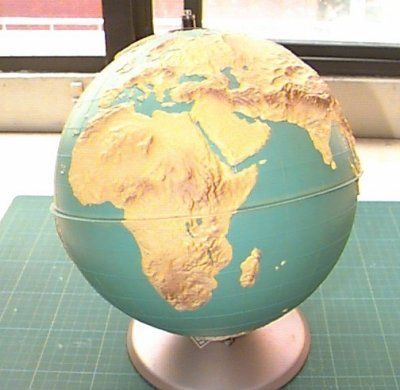 立體模型（地球）圖