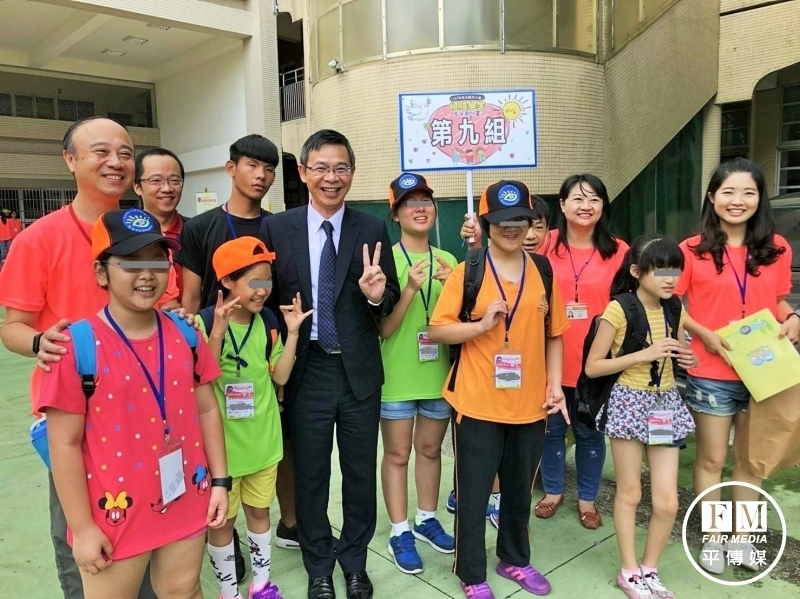 107年度全國中小學視障學生夏令營活動。（教育局提供）
